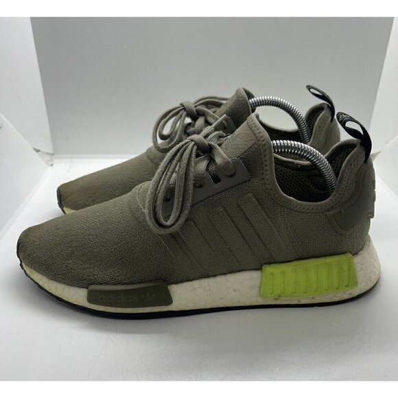 Adidas NMD R1 Trace Cargo Yellow 2019 Men\'s Size 8 Athletic Running Shoes BD7750